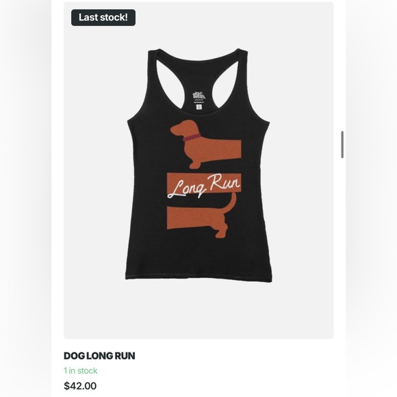 Raw Threads Running Racerback tank top - Picture 8 of 8